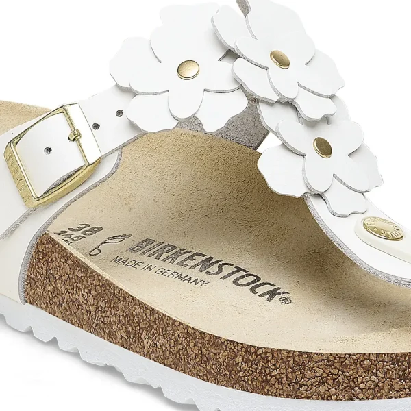 Gizeh Flower Leather White - Image 8