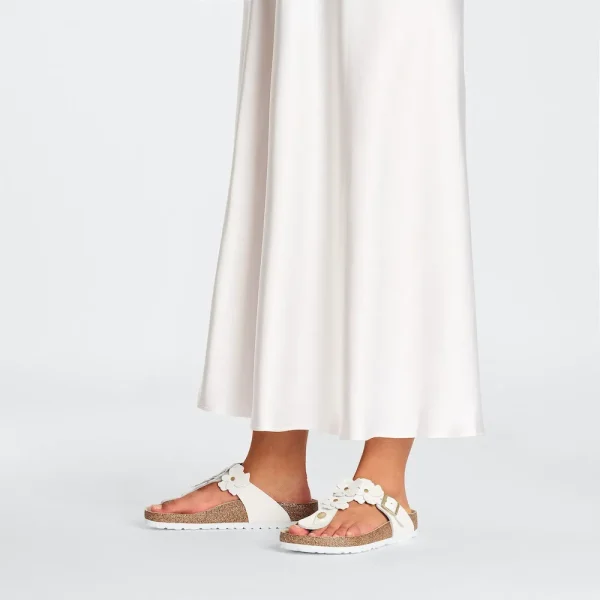 Gizeh Flower Leather White - Image 2