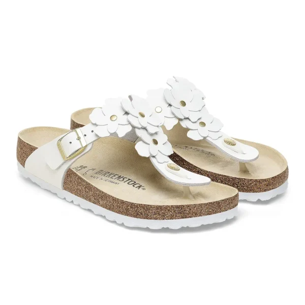Gizeh Flower Leather White - Image 6