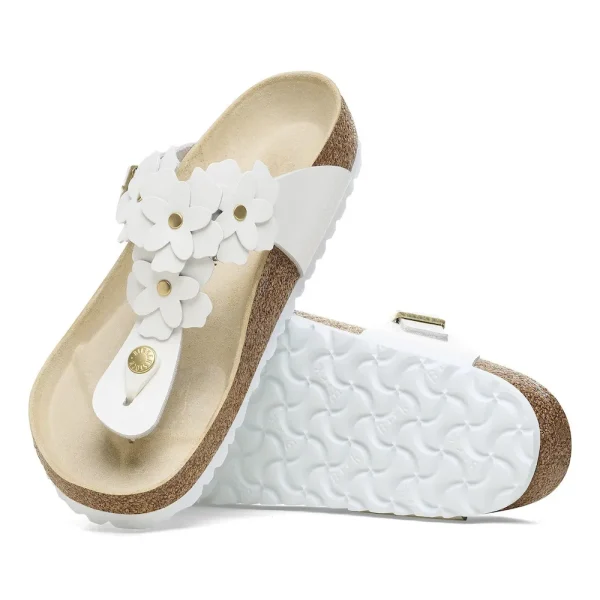 Gizeh Flower Leather White - Image 4