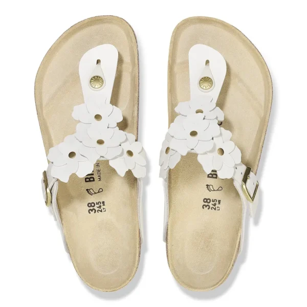 Gizeh Flower Leather White - Image 5