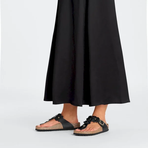 Gizeh Flower Leather Black - Image 2