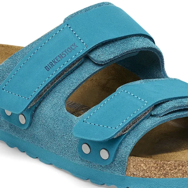Uji Nubuck-Suede Leather Deep Turquoise - Image 8