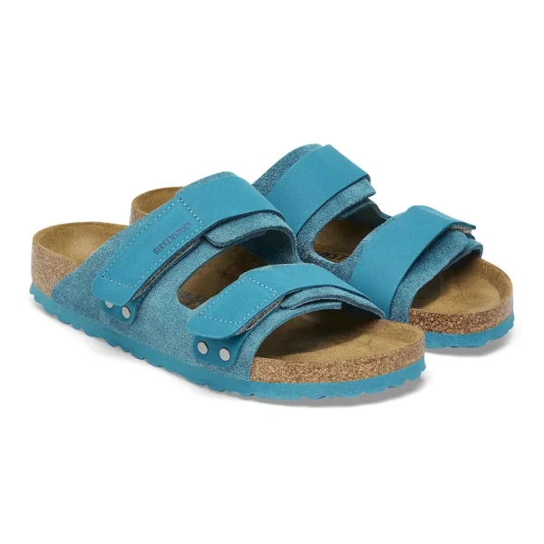 Uji Nubuck-Suede Leather Deep Turquoise - Image 6