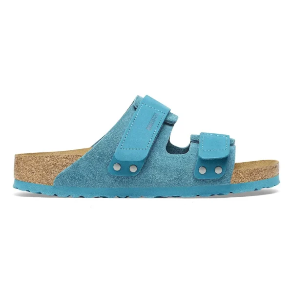 Uji Nubuck-Suede Leather Deep Turquoise - Image 7
