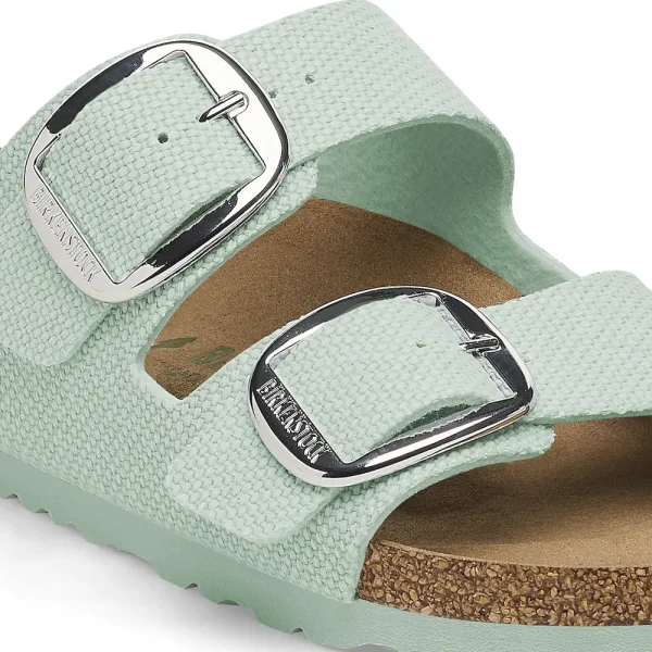 Arizona Vegan Big Buckle Textile Canvas Surf Green - Image 8