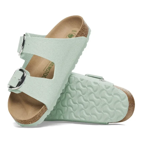 Arizona Vegan Big Buckle Textile Canvas Surf Green - Image 4