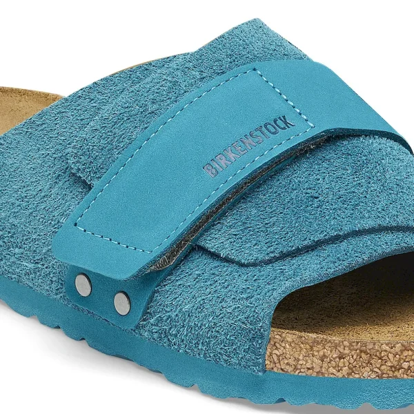 Kyoto Suede Leather Deep Turquoise - Image 8