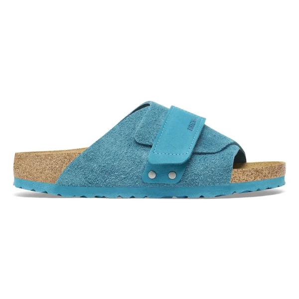 Kyoto Suede Leather Deep Turquoise - Image 7