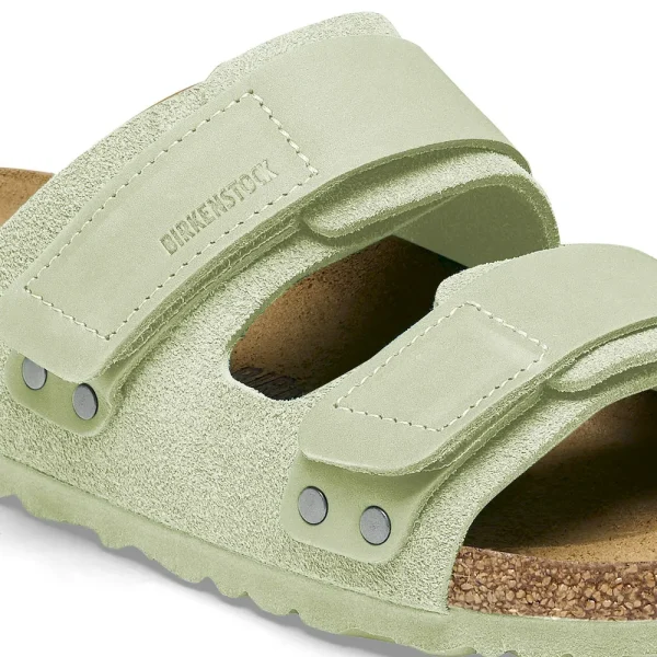 Uji Nubuck-Suede Leather Faded Lime - Image 6