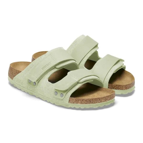 Uji Nubuck-Suede Leather Faded Lime - Image 4