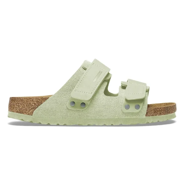 Uji Nubuck-Suede Leather Faded Lime - Image 5