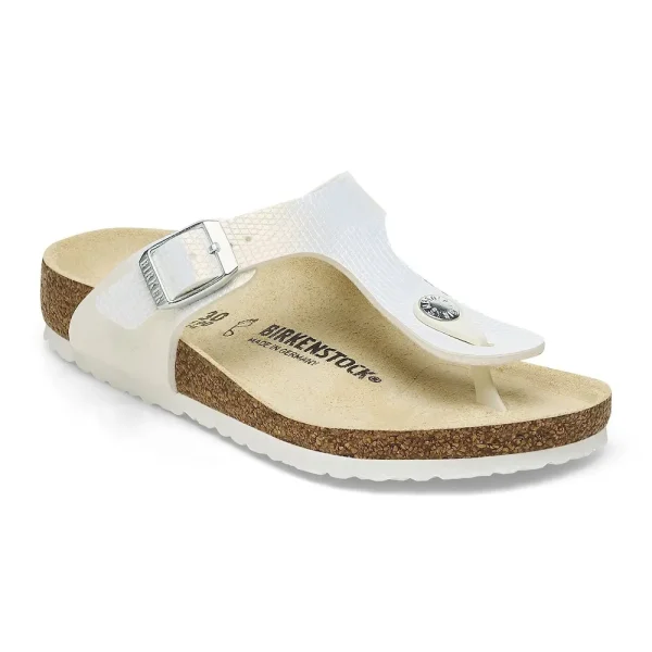 Gizeh Kids BS Birko-Flor Embossed Shiny White