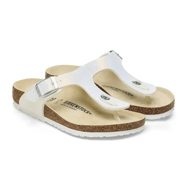 Gizeh Kids BS Birko-Flor Embossed Shiny White - Image 4