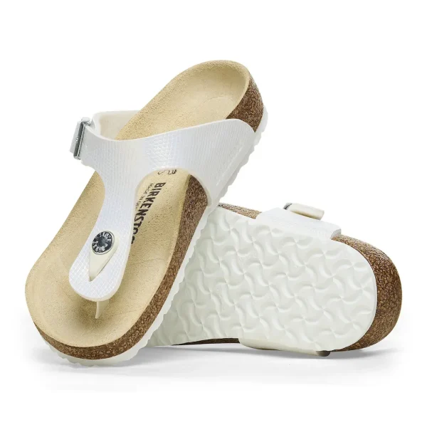 Gizeh Kids BS Birko-Flor Embossed Shiny White - Image 2