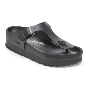 Gizeh Flex Platform Leather Black