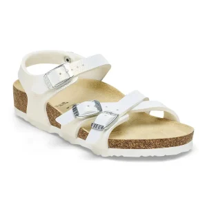 Kumba Kids Birko-Flor Embossed Shiny White