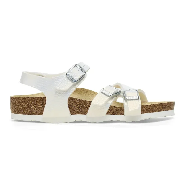 Kumba Kids Birko-Flor Embossed Shiny White - Image 5