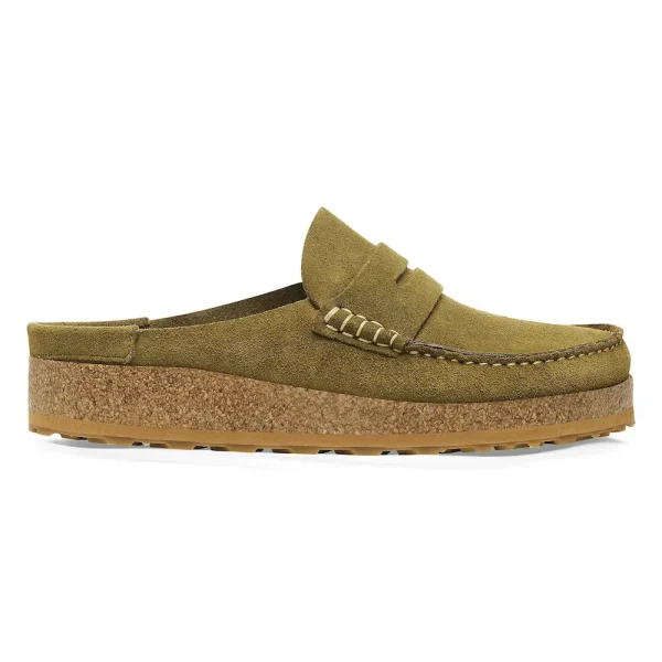 Naples Suede Leather Pine Green - Image 7