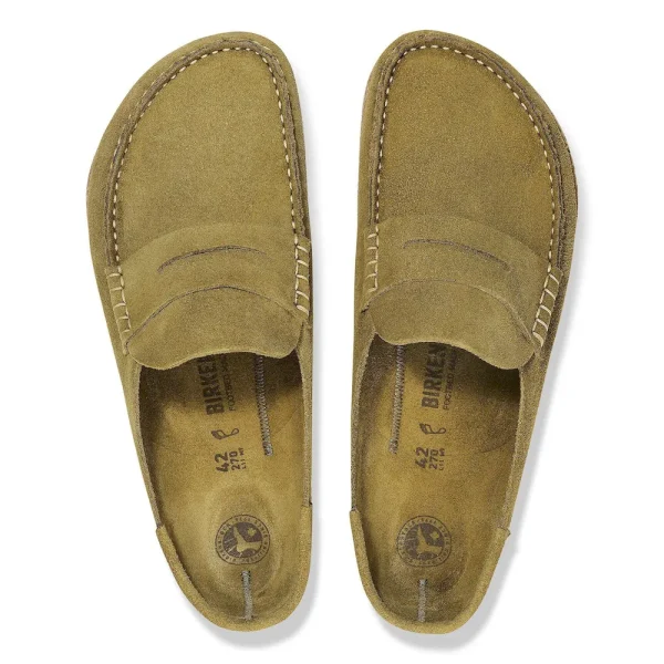 Naples Suede Leather Pine Green - Image 5