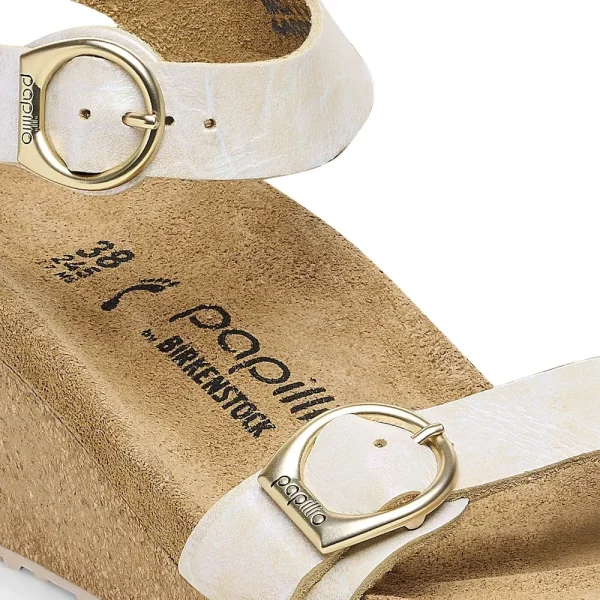 Soley Nubuck Leather Metallic Silver - Image 8