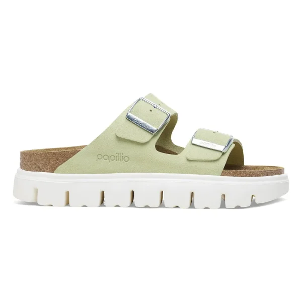 Arizona Chunky Suede Leather Faded Lime - Image 7
