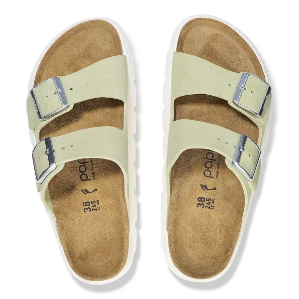 Arizona Chunky Suede Leather Faded Lime - Image 5