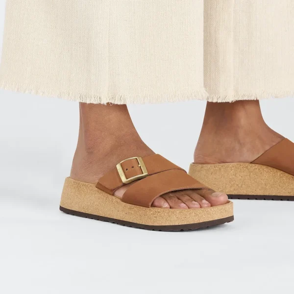 Almina Nubuck Leather Pecan - Image 3