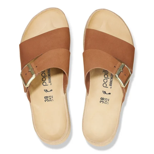 Almina Nubuck Leather Pecan - Image 5