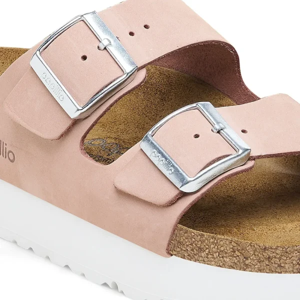 Arizona Flex Platform Nubuck Leather Soft Pink - Image 8