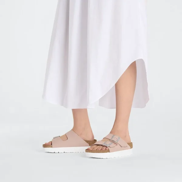 Arizona Flex Platform Nubuck Leather Soft Pink - Image 2