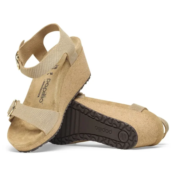 Soley Embossed Leather Sandcastle - Image 4