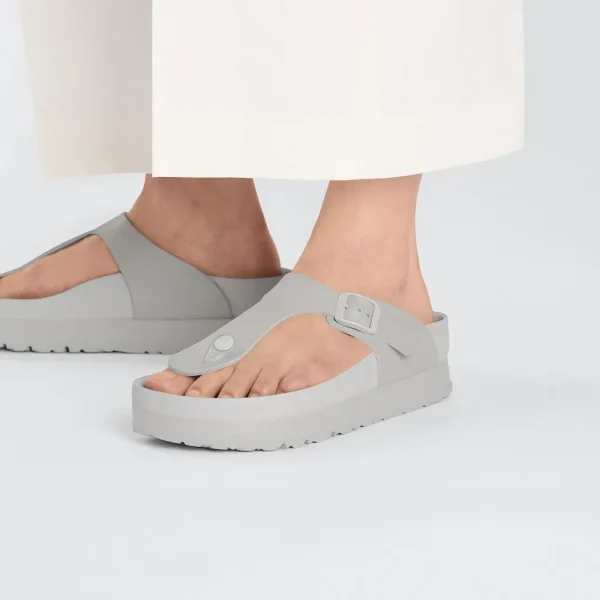 Gizeh Flex Platform Leather Mineral Gray - Image 3