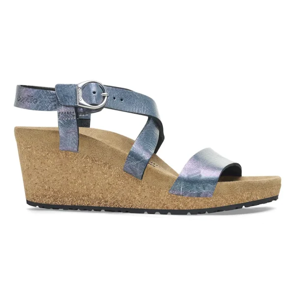 Sibyl Nubuck Leather Metallic Black - Image 7