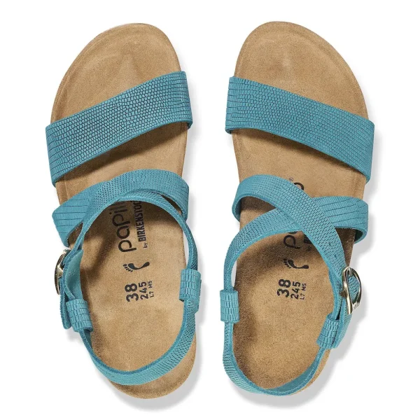 Sibyl Embossed Leather Biscay Bay - Image 5