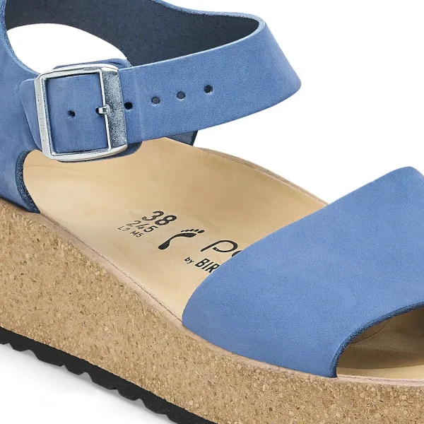 Glenda Nubuck Leather Elemental Blue - Image 8