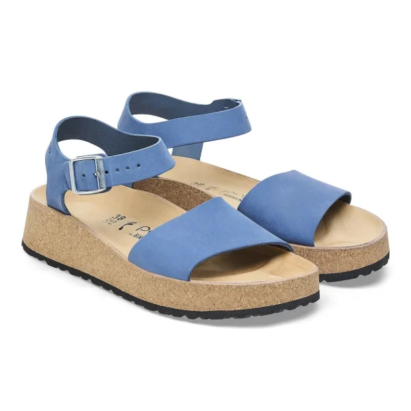 Glenda Nubuck Leather Elemental Blue - Image 6