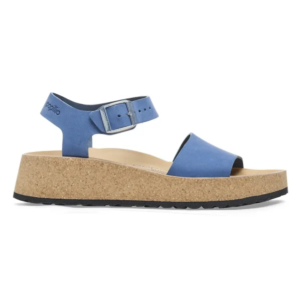 Glenda Nubuck Leather Elemental Blue - Image 7