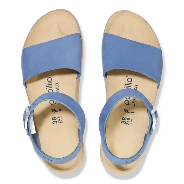Glenda Nubuck Leather Elemental Blue - Image 5