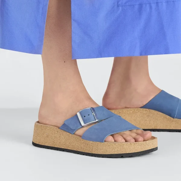 Almina Nubuck Leather Elemental Blue - Image 3