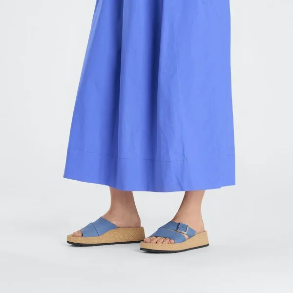 Almina Nubuck Leather Elemental Blue - Image 2
