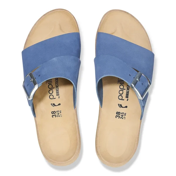 Almina Nubuck Leather Elemental Blue - Image 5