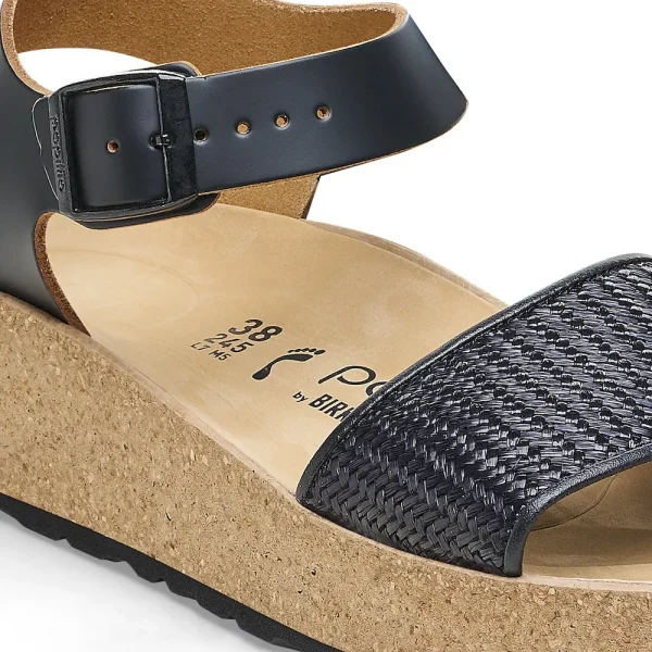 Glenda Natural Leather-Synthetics Black - Image 8