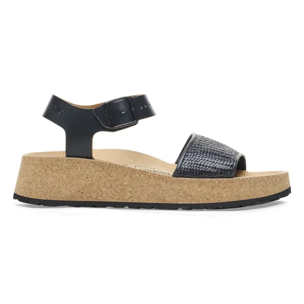 Glenda Natural Leather-Synthetics Black - Image 7