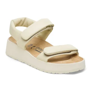 Theda Leather Ecru