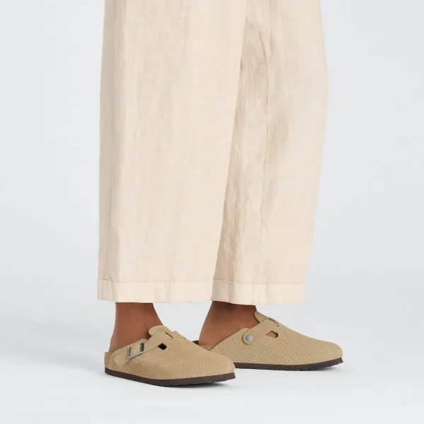 Boston Suede Embossed Dotted New Beige - Image 2