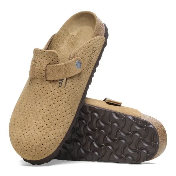 Boston Suede Embossed Dotted New Beige - Image 6