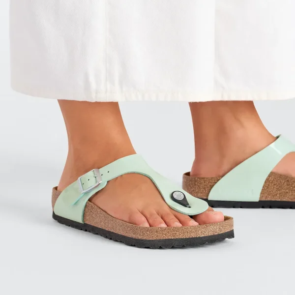 Gizeh Birko-Flor Patent Patent Surf Green - Image 3