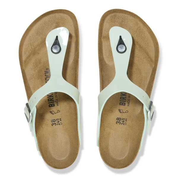 Gizeh Birko-Flor Patent Patent Surf Green - Image 5