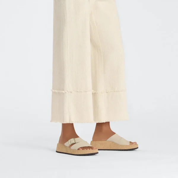 Almina Nubuck Leather Sandcastle - Image 2